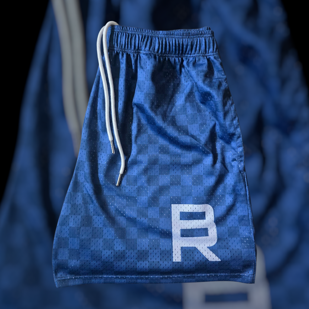 Baru Blue checkered