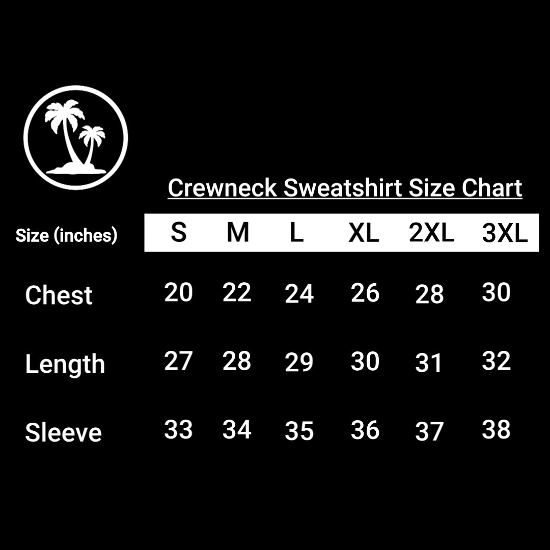 Essential Crewneck Sweatshirt EMBROIDERED BLACK